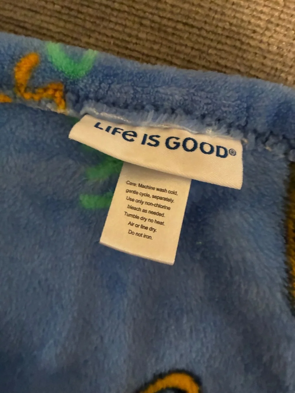 Life is Good Fleece Blanket